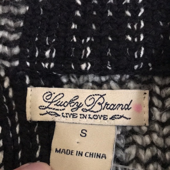 NWT Lucky Brand Harper Sweater Tweed Moto Jacket - Picture 8 of 10